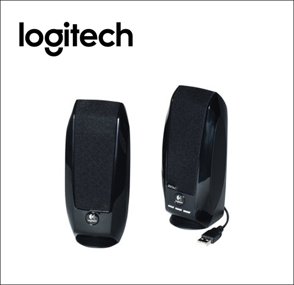 Logitech S150 Digital USB Speakers - for PC - USB - 1.2 Watt (total) - black 