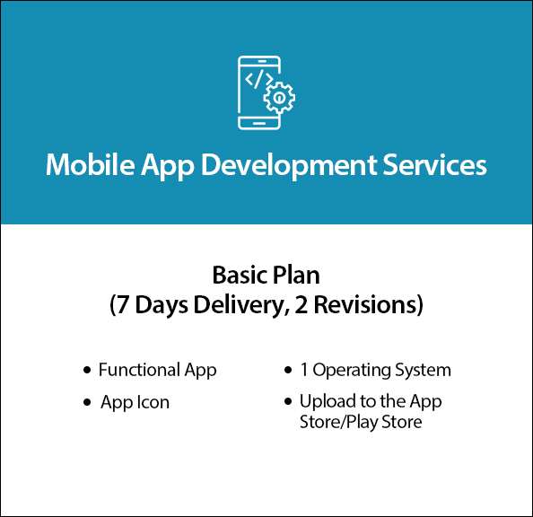 Mobile App Development Services - Basic 