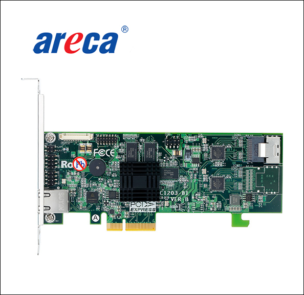 6Gb Entry Level Raid Card For Sata Ssd/ Drive With 1 X Sff8087- 4 Sata Fan Out C 