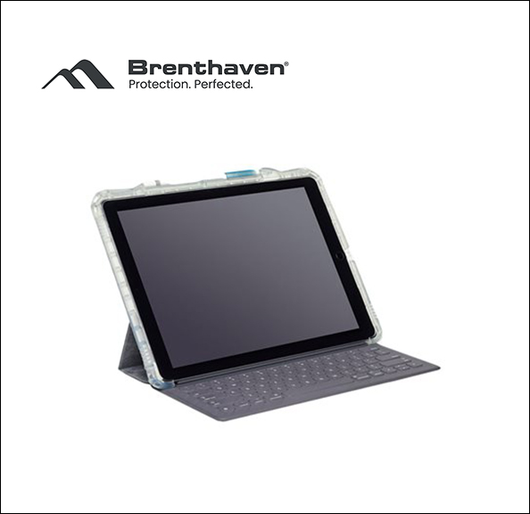 Brenthaven Edge Back cover for tablet - gray, translucent - 10.5" - for Apple 10.5-inch iPad Pro 