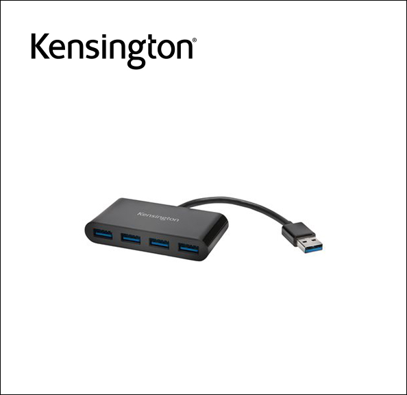 Kensington UH4000 Hub - 4 x SuperSpeed USB 3.0 - desktop 