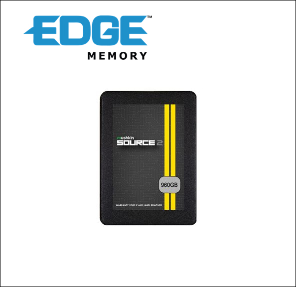 Mushkin Source 2 SSD - 1 TB - internal - 2.5" - SATA 6Gb/s 