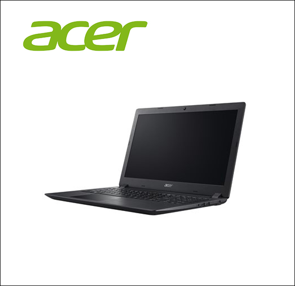 Acer Aspire 3 A315-32-C0S5 Intel Celeron N4100 / 1.1 GHz - Win 10 Home 64-bit - UHD Graphics 600 - 4 GB RAM - 1 TB HDD - 15.6" TN 1920 x 1080 (Full HD) - Wi-Fi 5 - obsidian black - kbd: US Intl 