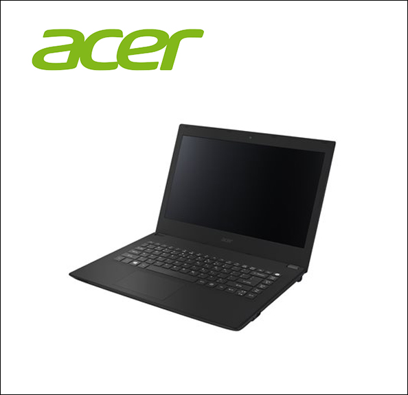 Acer TravelMate P248-M-38Z5 Intel Core i3 6100U / 2.3 GHz - Win 7 Pro 64-bit (includes Win 10 Pro 64-bit License) - HD Graphics 520 - 4 GB RAM - 500 GB HDD - 14" 1366 x 768 (HD) - Wi-Fi 5 - black - kbd: US Intl 