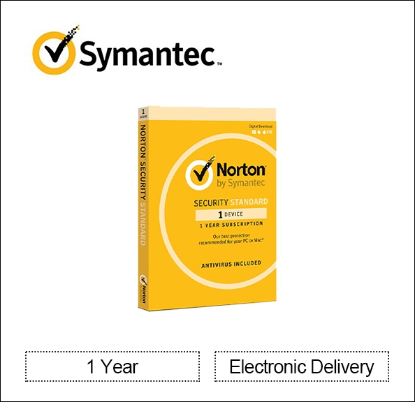 Norton Security - 1 Device - 1 year Subscription - Download 