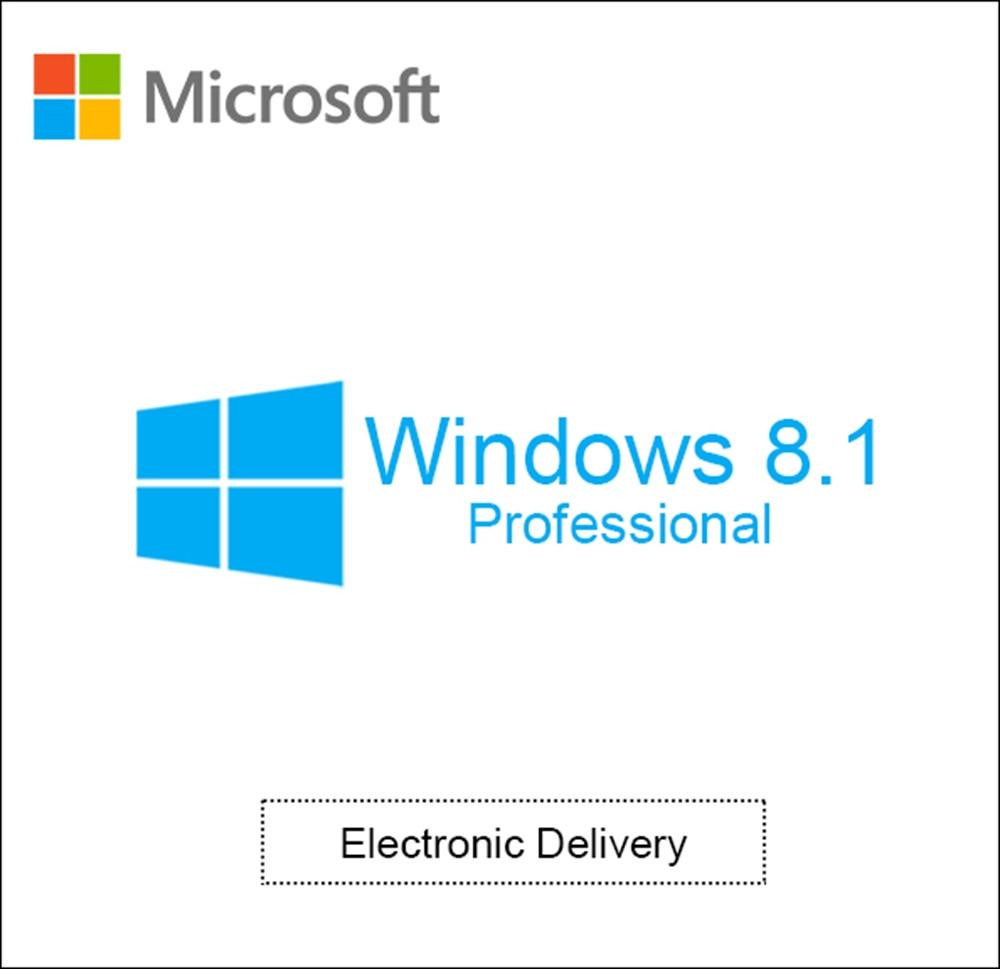  Microsoft Windows 8.1 Professional - 32/64 Bit - Download 