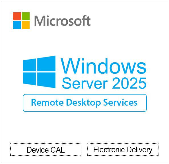 Windows Server 2025 Remote Desktop Services Single Device CAL - Instant Delivery 5 QTY MIn