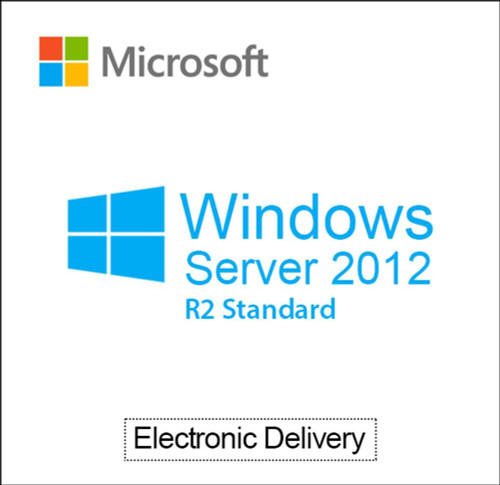 Microsoft Windows Server 2012 R2 Standard 64-bit with 10 CALs - Download 
