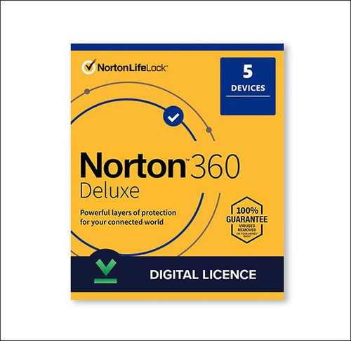 SYMANTEC CORP Norton 360 Deluxe Nuu - License - ESD 