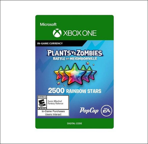 Electronic Arts Plants vs Zombies Neighborville 2500 Rainbow Stars - License - ESD 