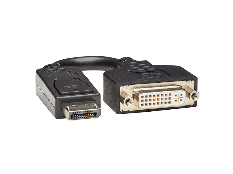 TRIPP LITE Eaton Tripp Lite Series DisplayPort to DVI-I Adapter Cable (M/F), 6 in. (15.2 cm) - display adapter - 5.9 in 