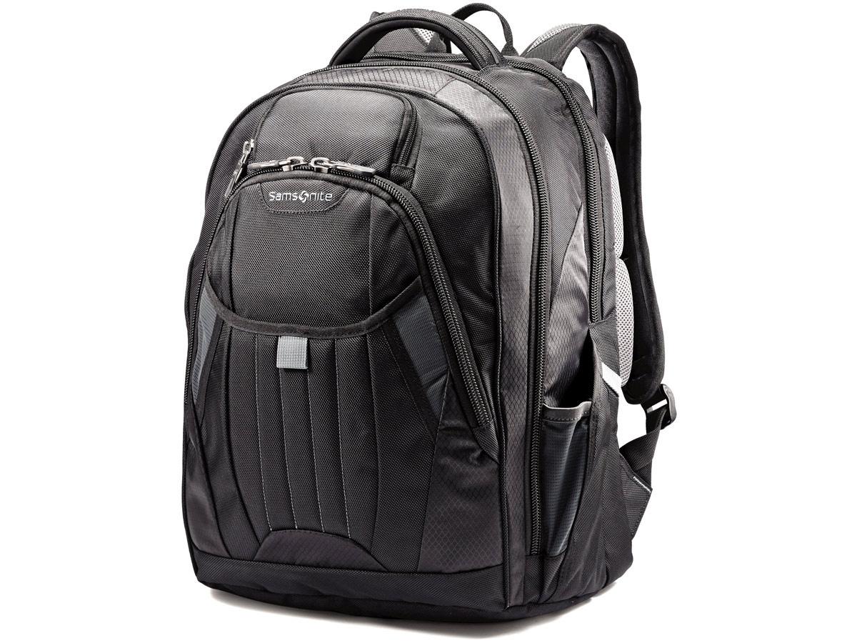 SAMSONITE 17" TECTONIC 2 LARGE BACKPACK, BLK/BLK 